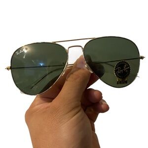 Ray Ban RB3025 L0205 Aviator Large Metal NEW WITH DEFECTS